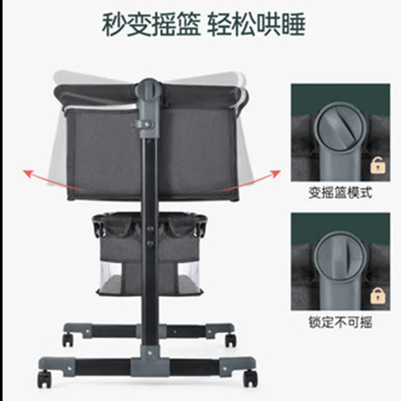 Berços de bebê de alta qualidade portátil dobrável berço cama berço transportar berço para bebês