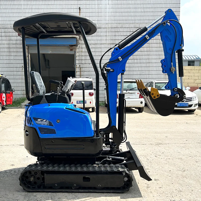 Customized Small crawler excavator with hydraulic pilot operation Kubota engine and optional chassis telescopic function