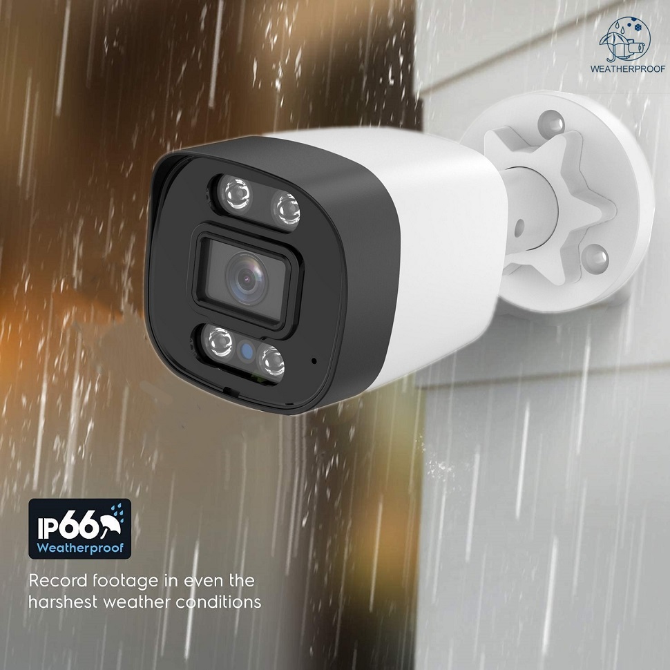 HD 2MP 5MP AHD XVI/CVI/TVI/CVBS cámara tipo bala de seguridad exterior interior resistente a la intemperie 4 Uds matriz de LED IR para sistema CCTV DVR