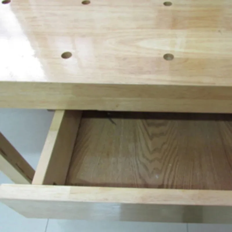 다기능 목공 작업대 콘솔 너도밤나무 작업대 DIY 수작업 목공용 원목 테이블 클램프 포함 YL-151-A