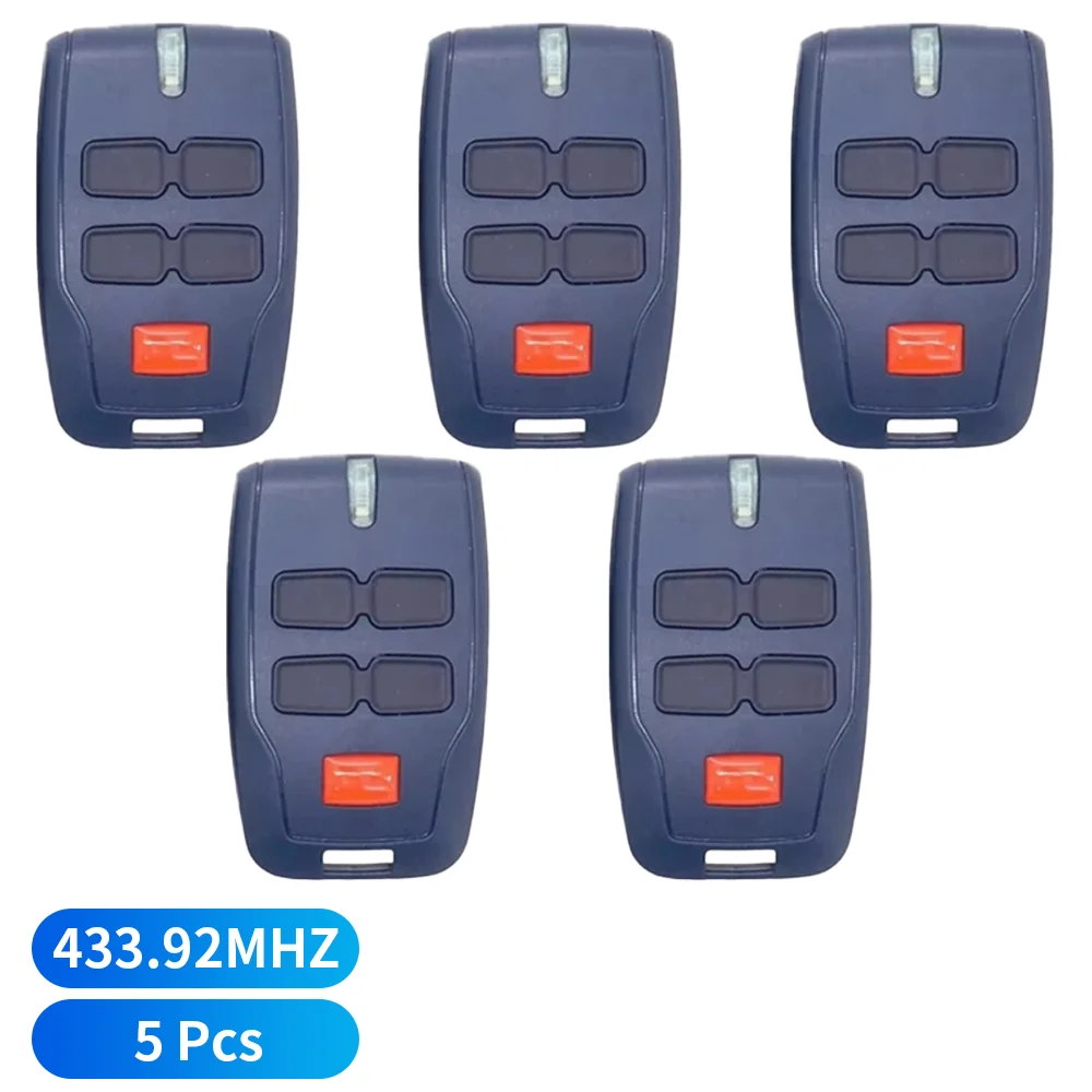 1-20 piezas para BFT MITTO 2 y 4 B RCB02 RCB04 KLEIO B RCA02 RCA04 TRC1 TRC2 TRC3 Control remoto para puerta de garaje 433,92 MH