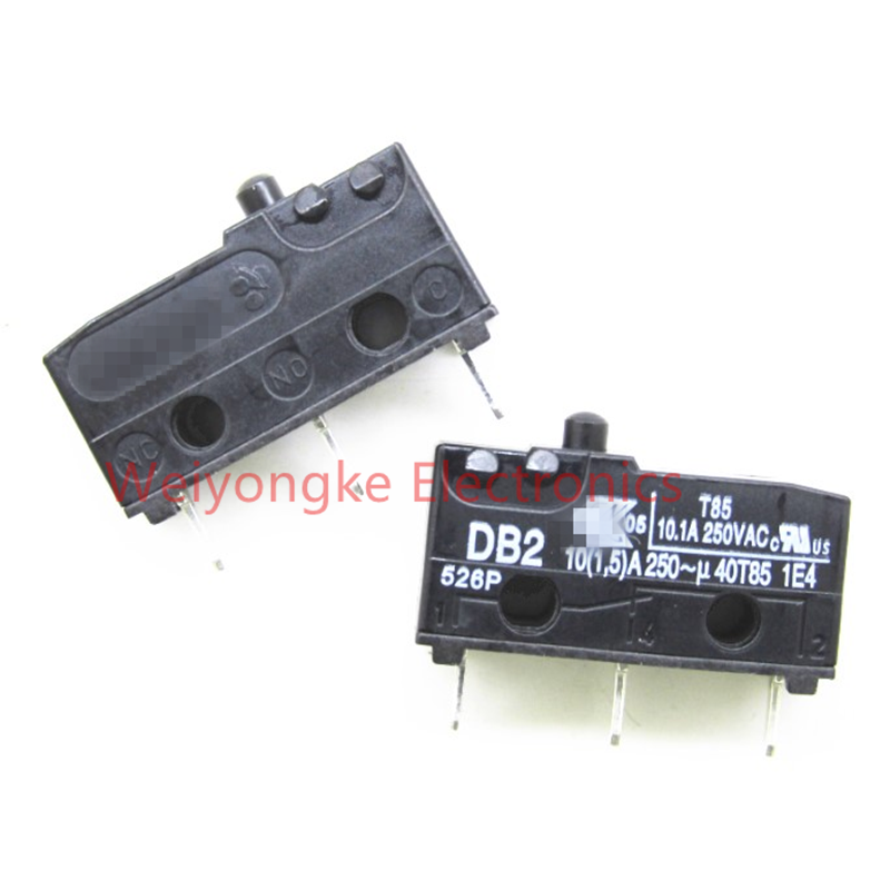 1PCS NIEUWE DB2 DB2G-CGAX DB2C-C1AA MICRO SCHAKELAAR SLAG LIMIET RESET KNOP 3-PIN 10.1A