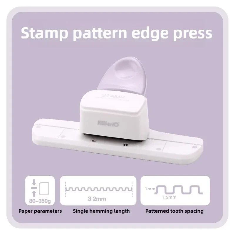 1PC Pattern edge pressing and cutting machine, suitable for cutting patterns on stamps, photos, cards and paper!