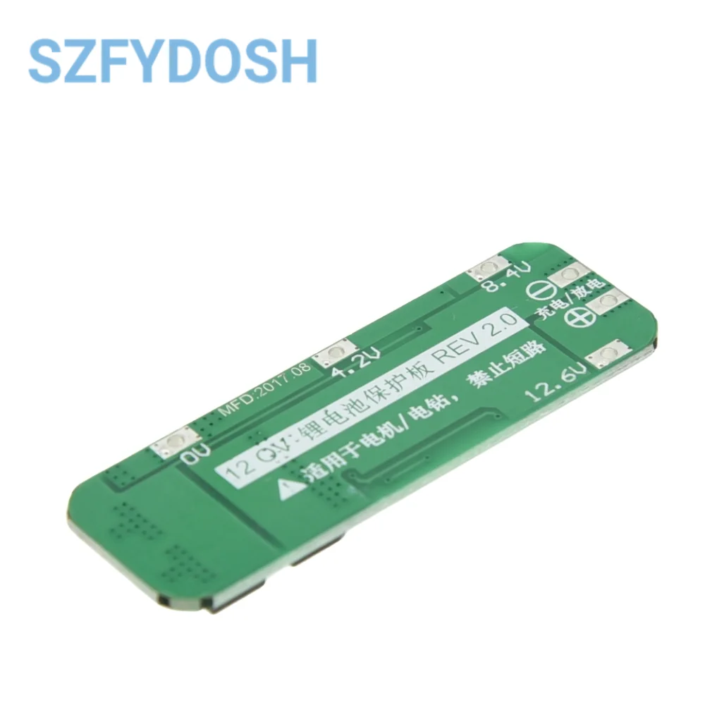 3S 20A Li-ion Lithium Battery 18650 Charger Protection Board PCB BMS 11.1V 12V 12.6V Cell Charging Protecting Module