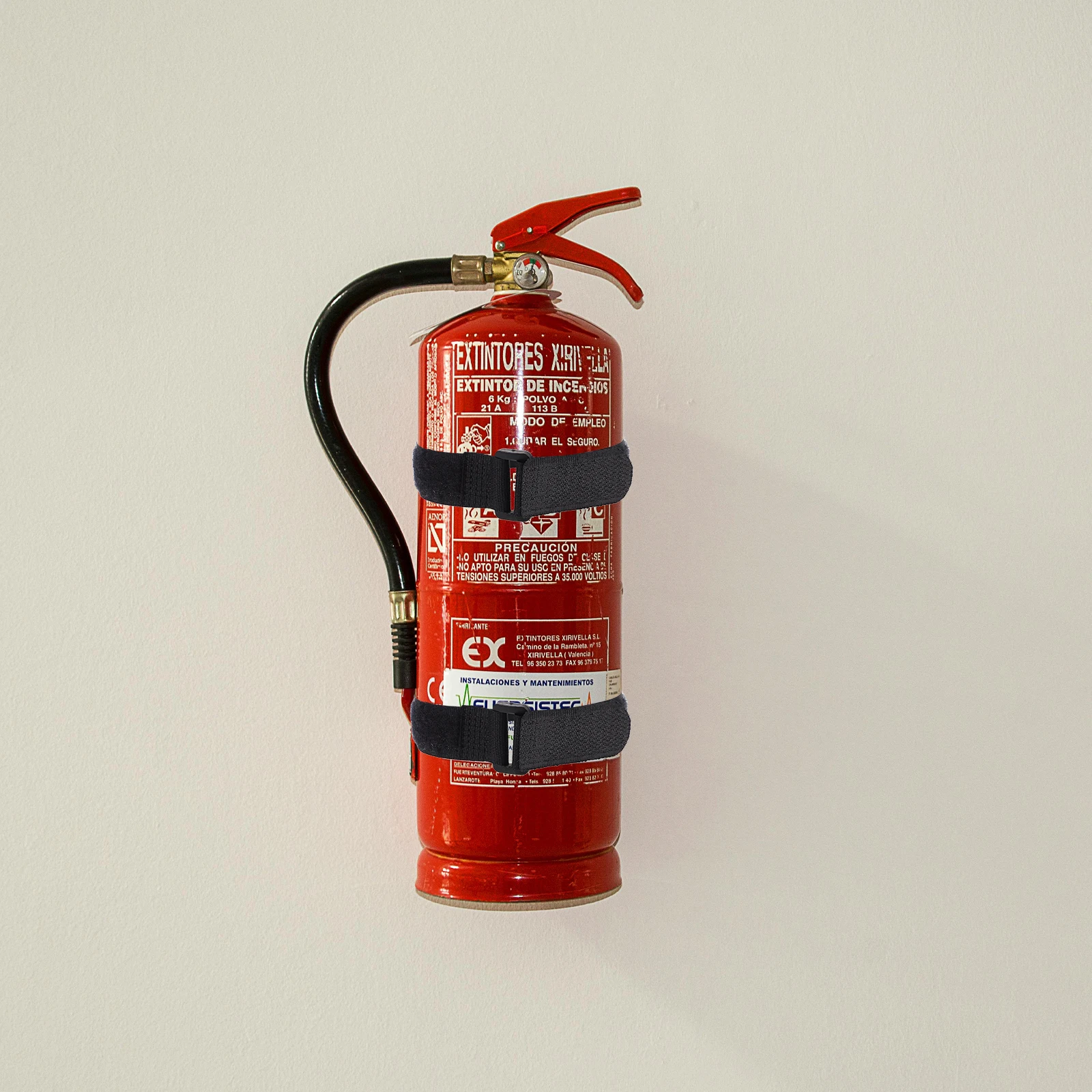20 Pcs Extinguisher Accessories Elastic Fabric Organizer Hose Fire Extinguisher Holder Strap Cable Hanger Vehicle Mount