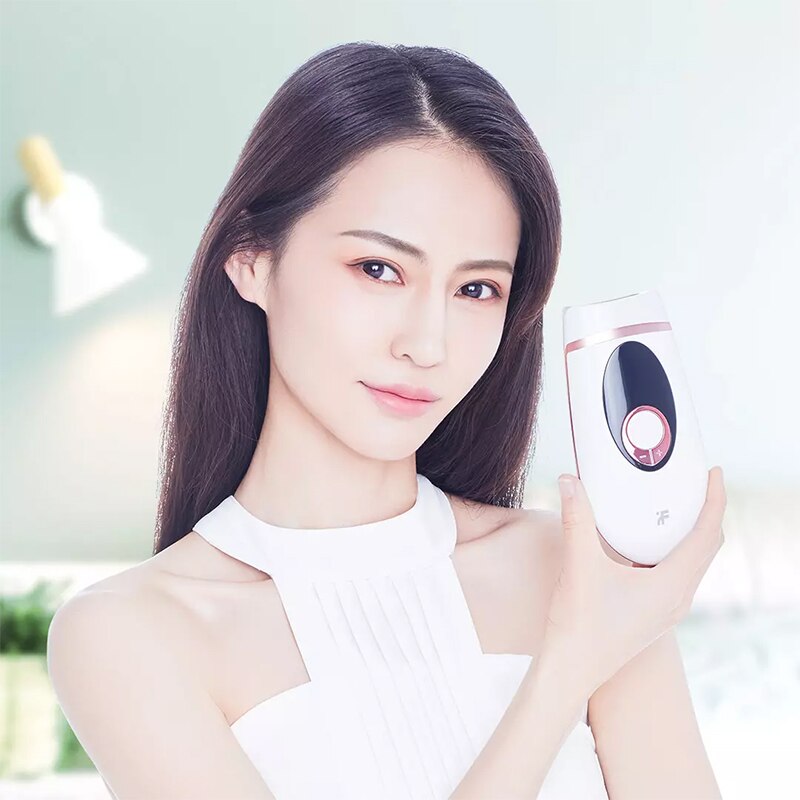 Xiao Youpin InFace IPL Epilator 900000 Alat Pencabut Rambut Laser Berdenyut Mesin Penghilang Rambut Seluruh Tubuh Elektrik Nirkabel