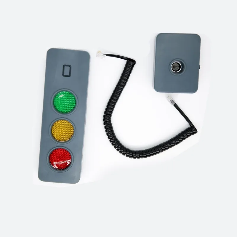 KOOJN Dispositivo de estacionamiento en GARAJE, Sensor de guía para automóvil, luz de tráfico LED, sistema de asistencia de estacionamiento automático