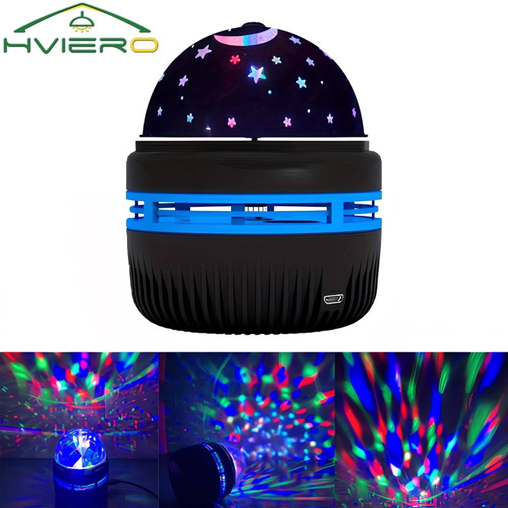 Ночник Galaxy, проектор, USB настольные лампы, игровая комната, домашний кинотеатр, потолок, свадебное украшение, Хэллоуин, автоматически вращается