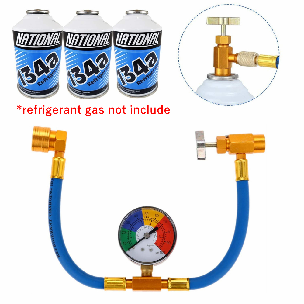 Freon r134a комплект запасных шлангов для автомобильного кондиционера, сердечник клапана кондиционера низкого давления r134a, цилиндр