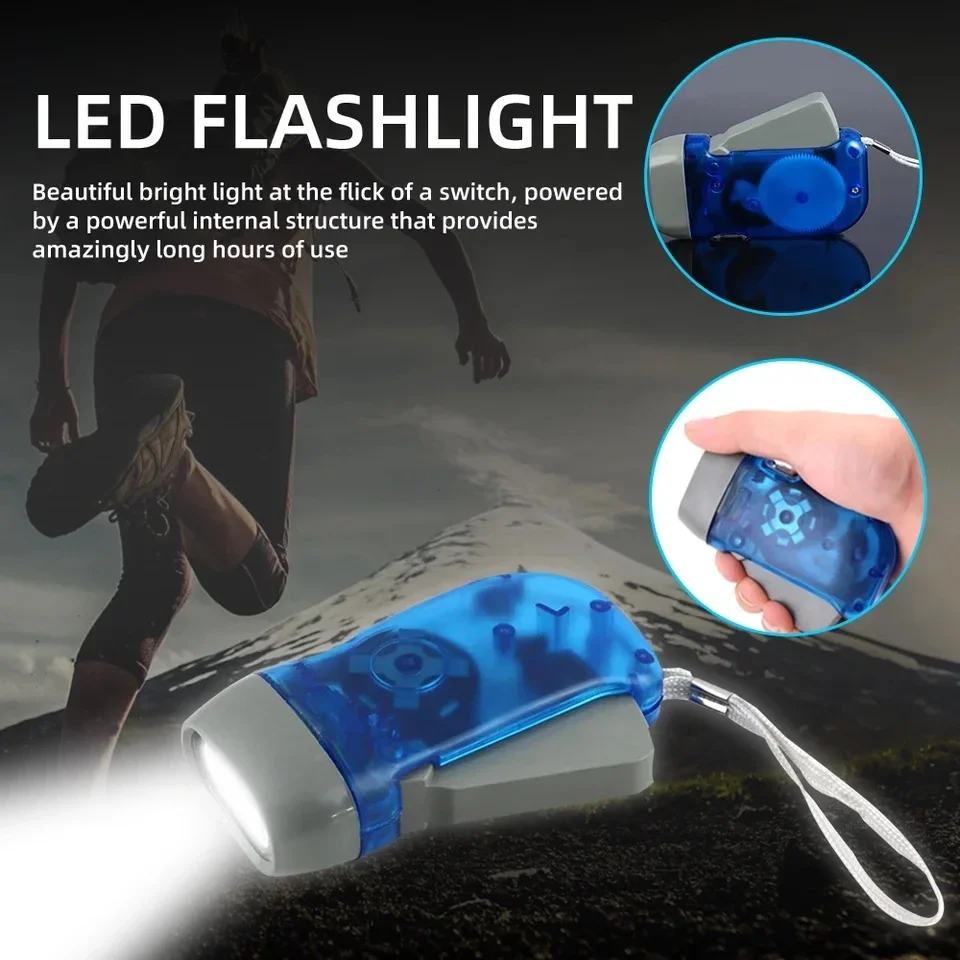 Auto-Geradoras Lanternas, Luz LED, Druck 1906 e Recarreg Sali, Ao Ar Livre Usado für Camping Noturno und Ciclismo, Regenfest