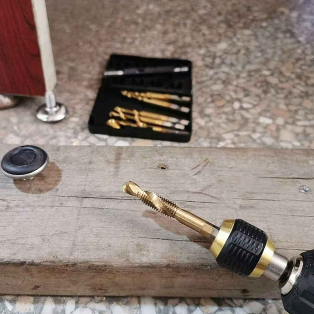 50mm 1/4 In Hex Handle Quick Coupling Drill Bit Depth Magnetic Screwdriver Bit  Quick Change Adapter Converter