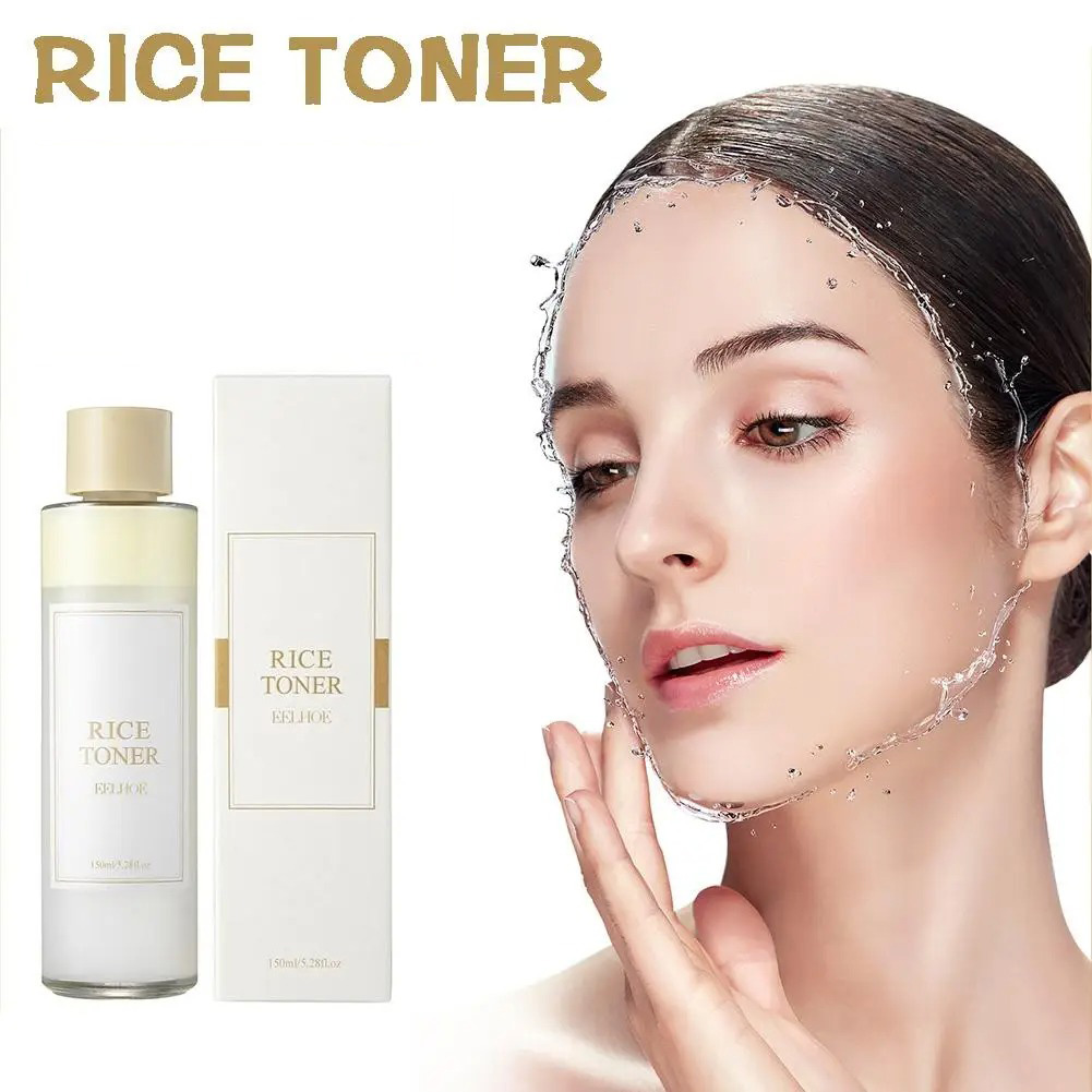 Arroz rosto toner hidratante água brilho levantamento 150ml limpador facial profundo para jovens brilhantes coreano cuidados com a pele