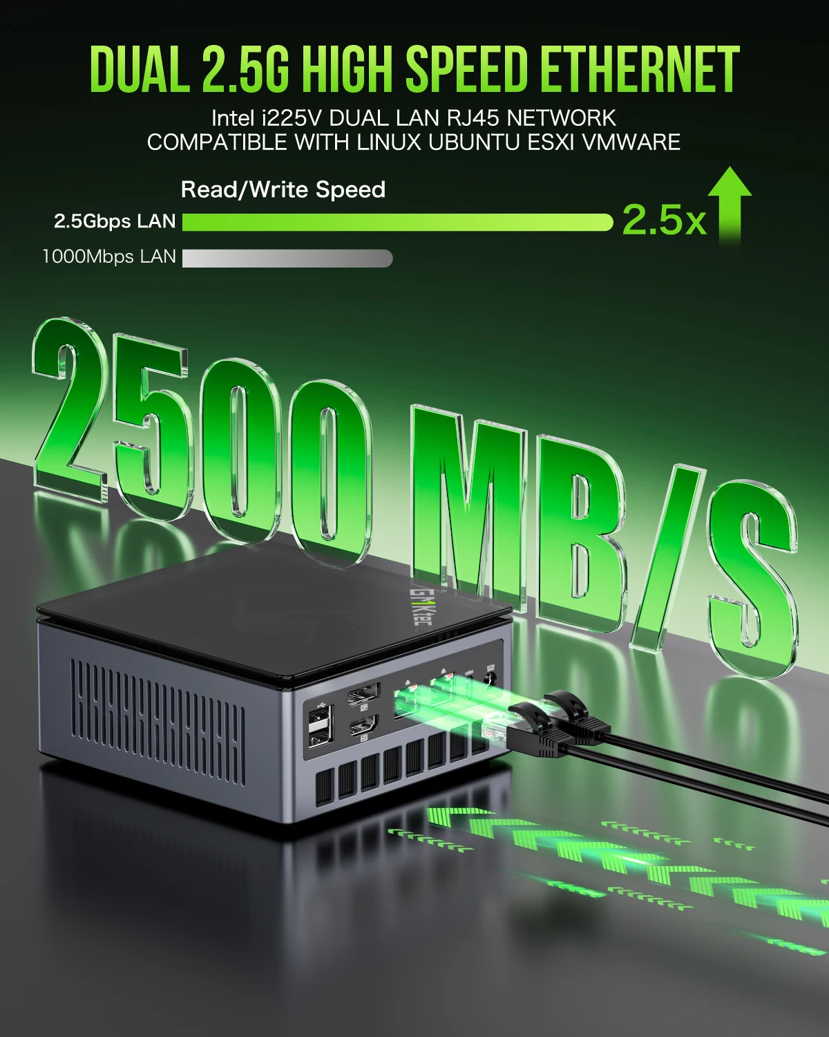 GMKtec Mini Pc M7 AMD Ryzen7 PRO 6850H NUCBOX AMD Radeon™ 680M Window 11 Pro WIFI 6 USBC 4.0