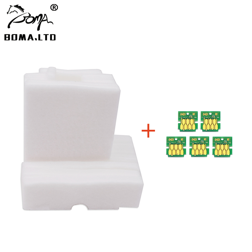 Esponja de tanque de mantenimiento de tinta T04D100 T04D1 para Epson L6170 L6190 L6191 L6171 L6160 L6161 L6168 L6178 L6198 L14150 almohadilla de tinta residual