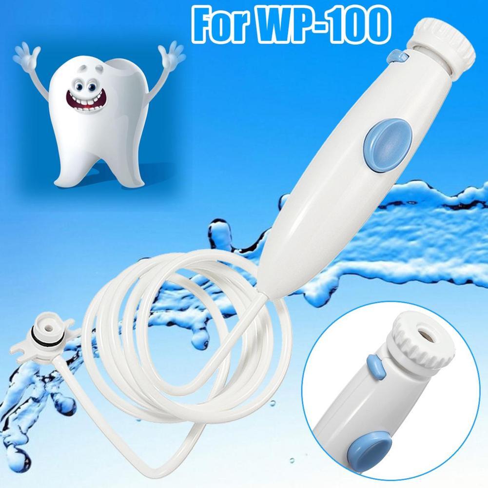 1SEt Water Flosser 치과 워터 제트 교체 튜브 호스 WP-100/ WP-100EC waterpik Jiebi 핸들 성인 구강 관리