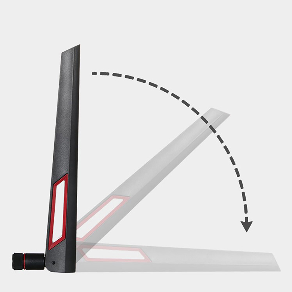 10dbi WIFI アンテナ 2.4Ghz 5Ghz 5.8Ghz 信号ブースターアンテナ RP SMA オスユニバーサルアンテナ wifi アンプ WLAN ルーター