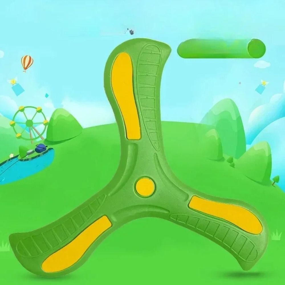 Three-leaf Cross Adult-kids Interactive Outdoor Children Boomerang Toys Early Education Puzzle Decompression Gift