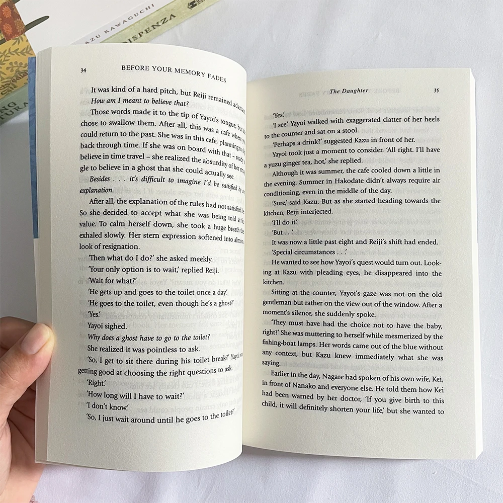 Bevor dem Coffee Gets Cold Series von Toshikazu Kawaguchi Magical Realism Literary Fiction Englisches Buch