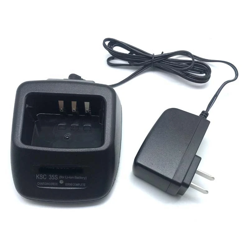 Cargador de batería de base rápida KSC-35S para Radio KENWOOD TK-3000 TK3000 TK-2000 KNB-63L KNB-65L KNB-45L TK2400 TK3207 TK2207 TK-U100
