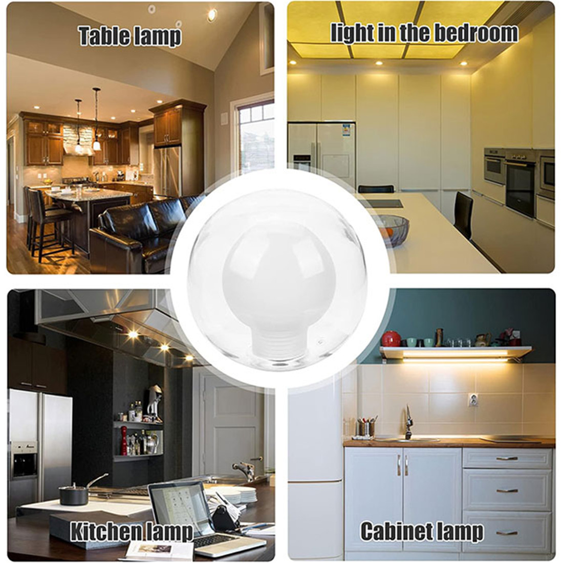 Ball in Ball G9 Globe Glasschirm Ersatzklar Weiß D80mm D100mm D120mm D150mm mit 20mm Monteuröffnung Lampenschirm G9 Abdeckung