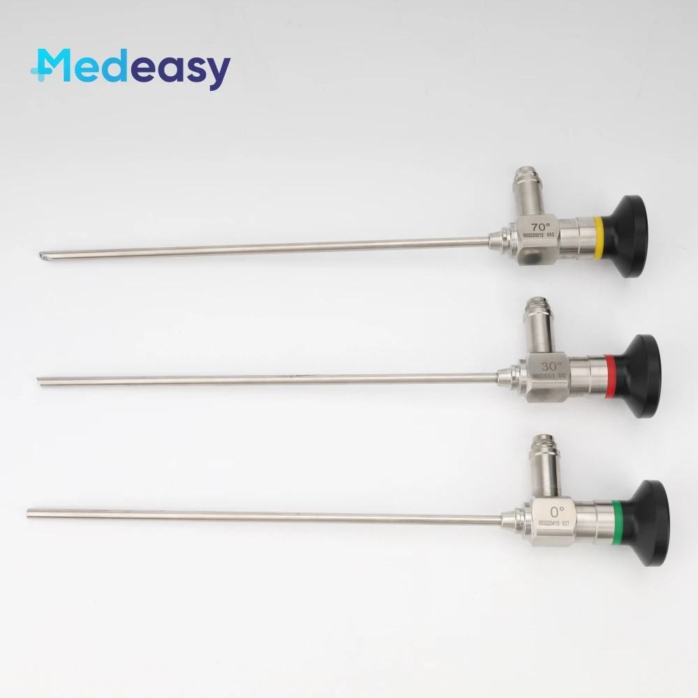 Cứng Cáp Camera Nội Soi 4Mm Tiết Niệu Cystoscope 2.7Mm 6Mm 8Mm Tai Mũi Họng Camera Nội Soi 0 30 70 90 Độ Camera Nội Soi
