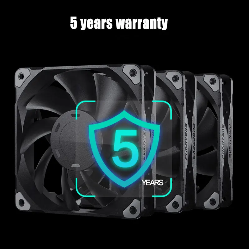 Tản Nhiệt PHANTEKS PH-F140/F120M25 Quạt 140/120Mm 4 PWM Lưu Lượng Gió Cao Im Lặng Quạt CPU 400-2000 Vòng/phút Cascadable FDB Mang Quạt