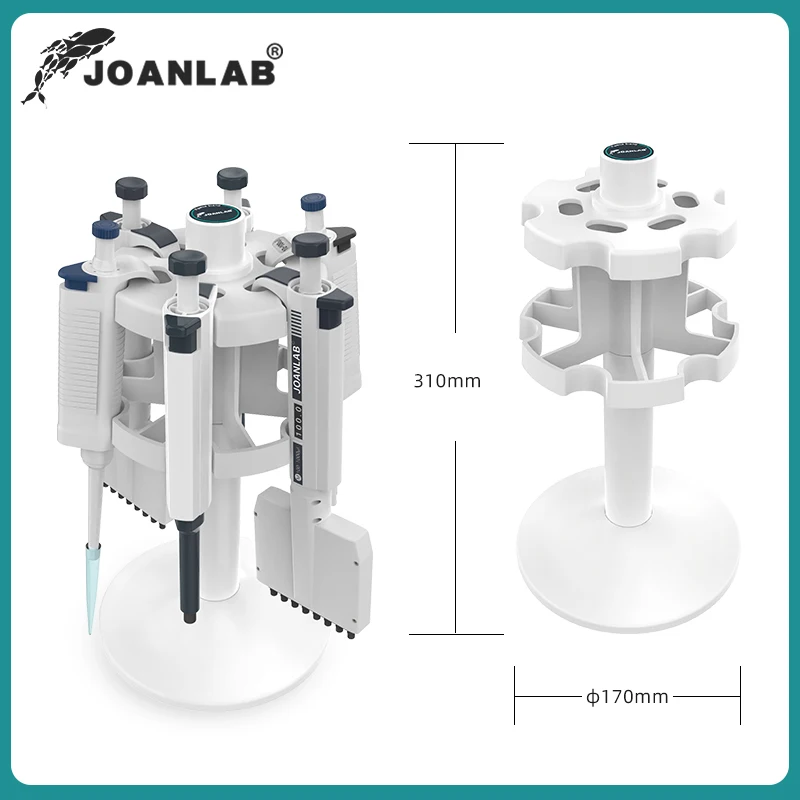 JOANLAB Phòng Thí Nghiệm Pipet Giá Đỡ Hình Thang Pipet Stander Và Vòng Loại Pipet Giá Đỡ Cho Đặt Pipet Phòng Thiết Bị Vật Tư