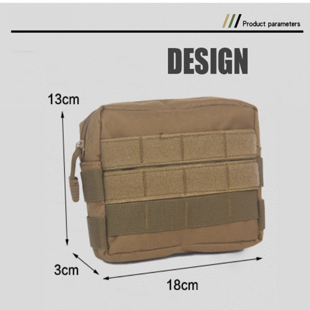 MOLLE-男性用の戦術的なEDCバッグ,ウエストバッグ,電話ポーチ,キャンプ,狩猟アクセサリー,ベルト,医療,応急処置ポーチ