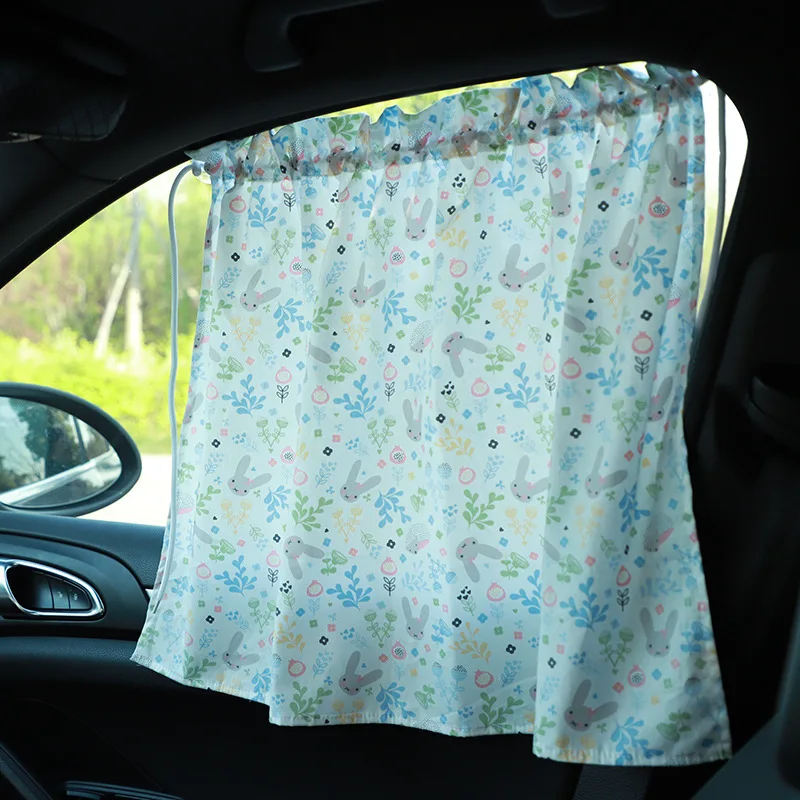 Universal Auto Sonnenschutz Abdeckung UV Schützen Vorhang Seite Fenster Sonnenschutz Abdeckung Saugnapf Versenkbare Licht Blockieren Artefakt