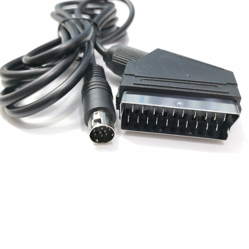 S2/ps3,scart,rgbケーブル,sega-mega,rive 2-sapeo 2,imano adrive 2 md1/md2,rgb av scartケーブル,1.8m d11