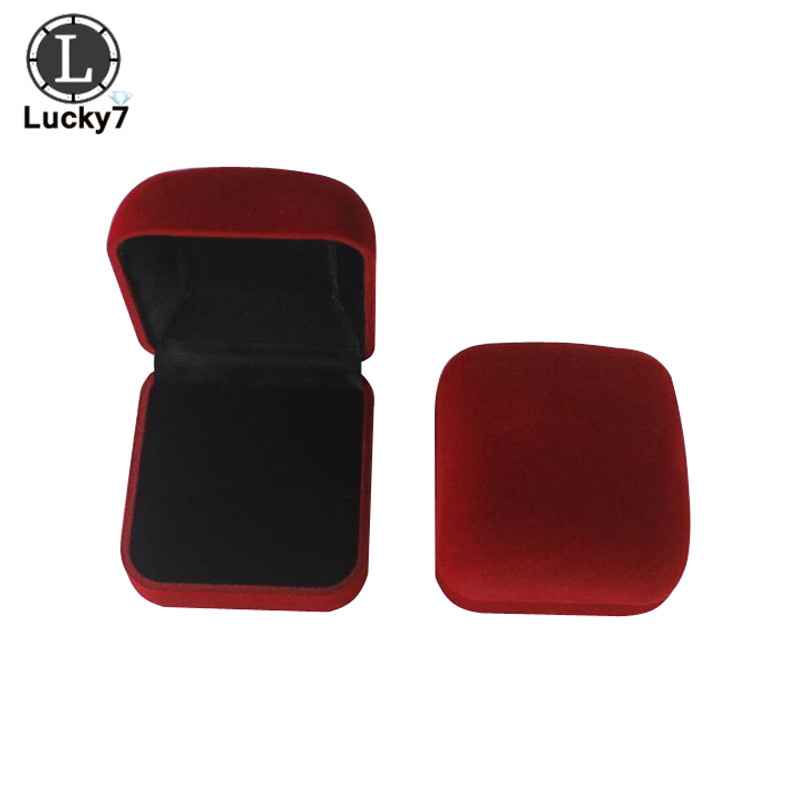 Engagement Velvet Ring Box Jewelry Display Storage Boxes For Wedding Ring Valentine's Day Gift Organizer Earrings