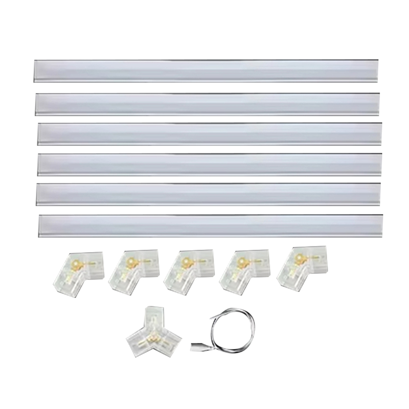 A26F-Honeycomb Led DIY Luz de garagem para iluminação de barbearia para mostrar ginásio de reparo de corpo automático 110V