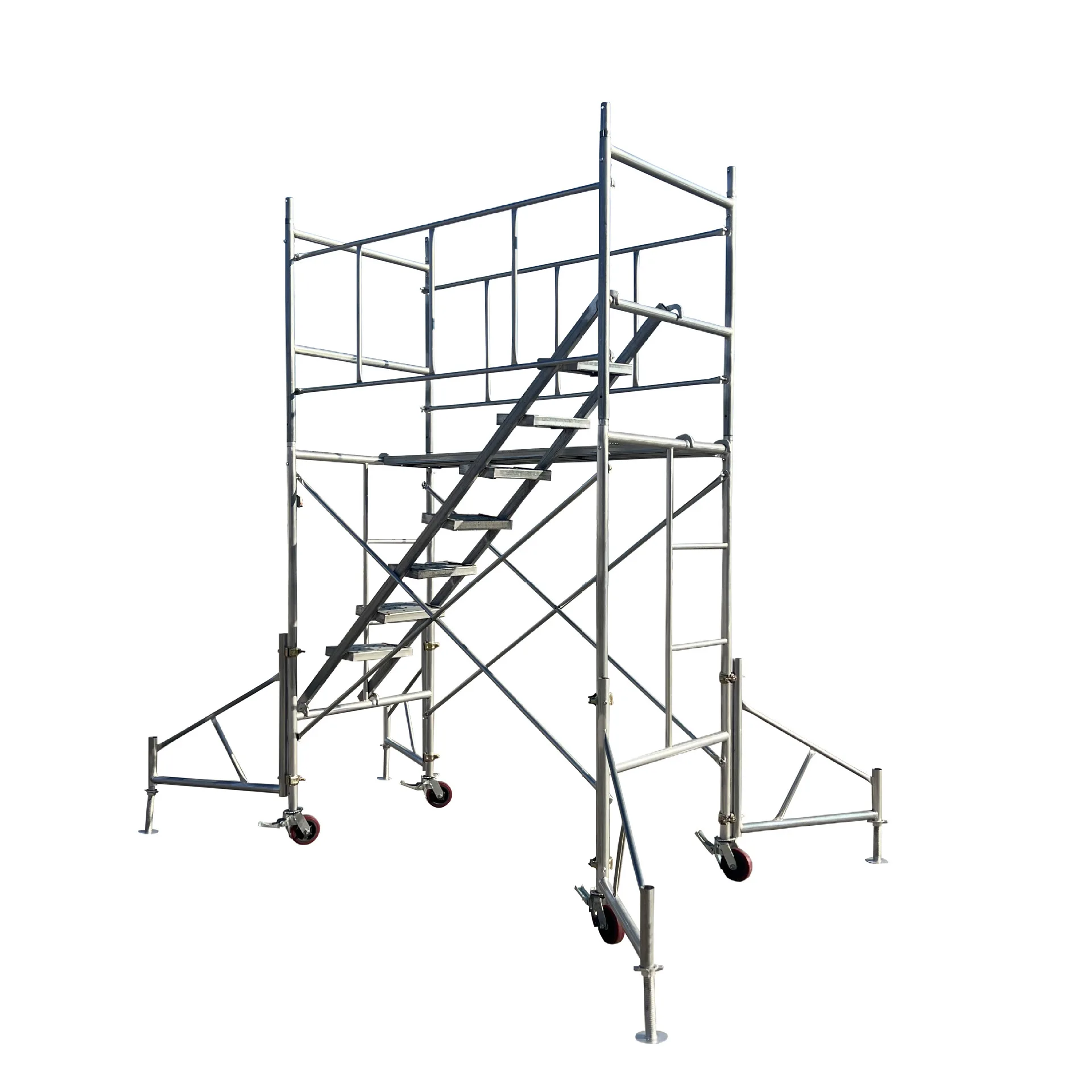 Quadro andaime construção móvel passo portal andaime escada de alumínio resistente h quadro andaime china continental