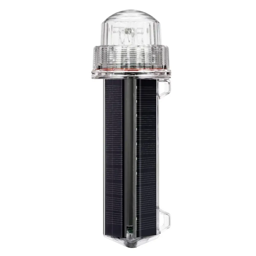 Solar Lamps Waterproof Solar Net Mark Light Solar Dual Mode Anchor Light Marine Navigation Light Outdoor High Quality