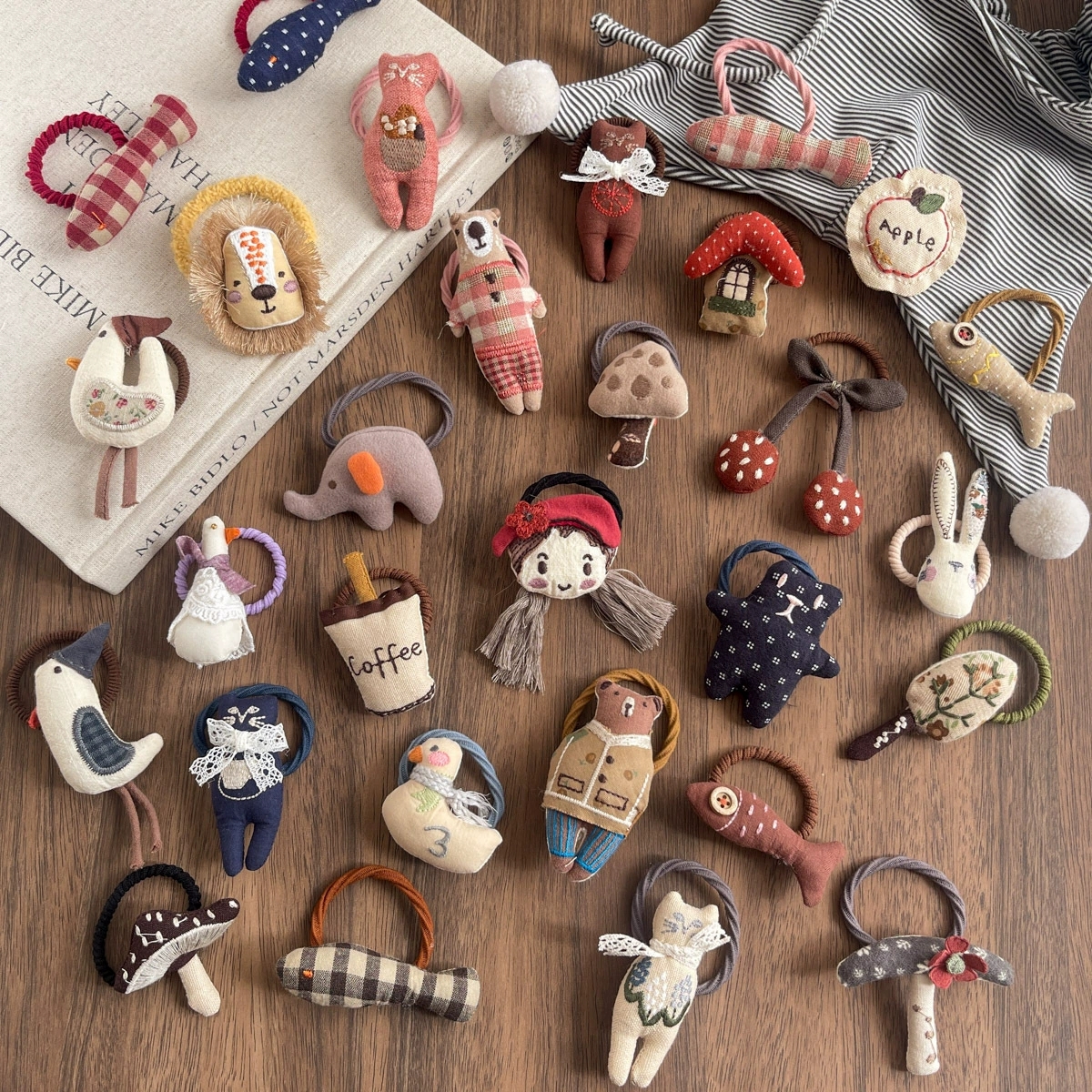 Эластичные ленты для волос с героями мультфильмов для девочек, аксессуары для волос, держатель для хвоста для малышей, детские хлопковые резинки для волос, модные резинки для волос