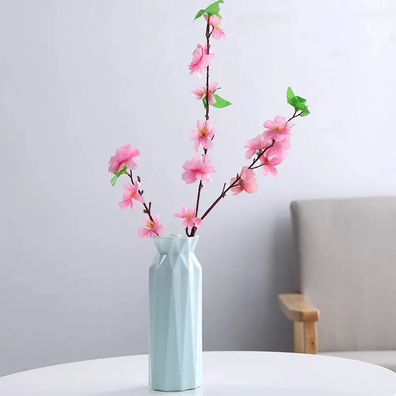 Liquidación_1 pieza, florero de plástico moderno nórdico, cesta para maceta, hogar, sala de estar, payty, decoración de boda, adorno_continu