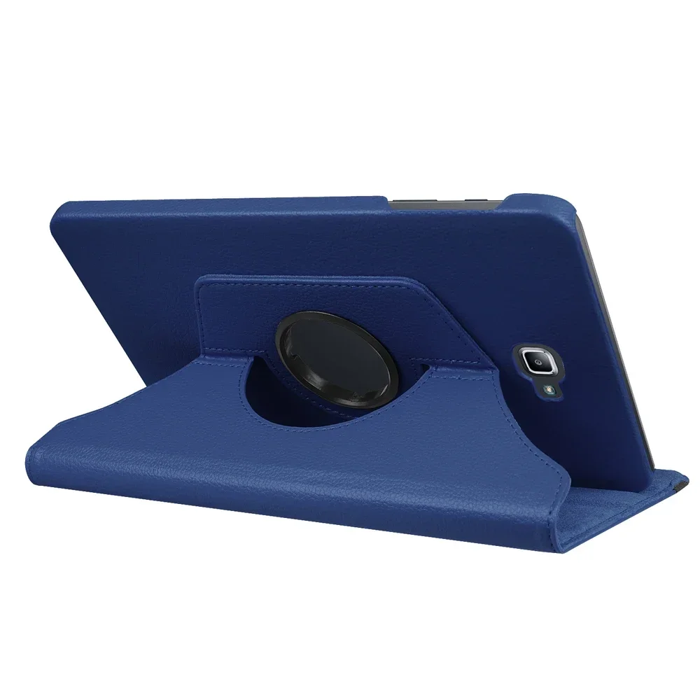 Funda Tab A6 10,1 con rotación de 360 grados, Funda de cuero PU con tapa para Samsung Galaxy Tab A 6 10,1 T580 T585 10,1 ", funda para tableta