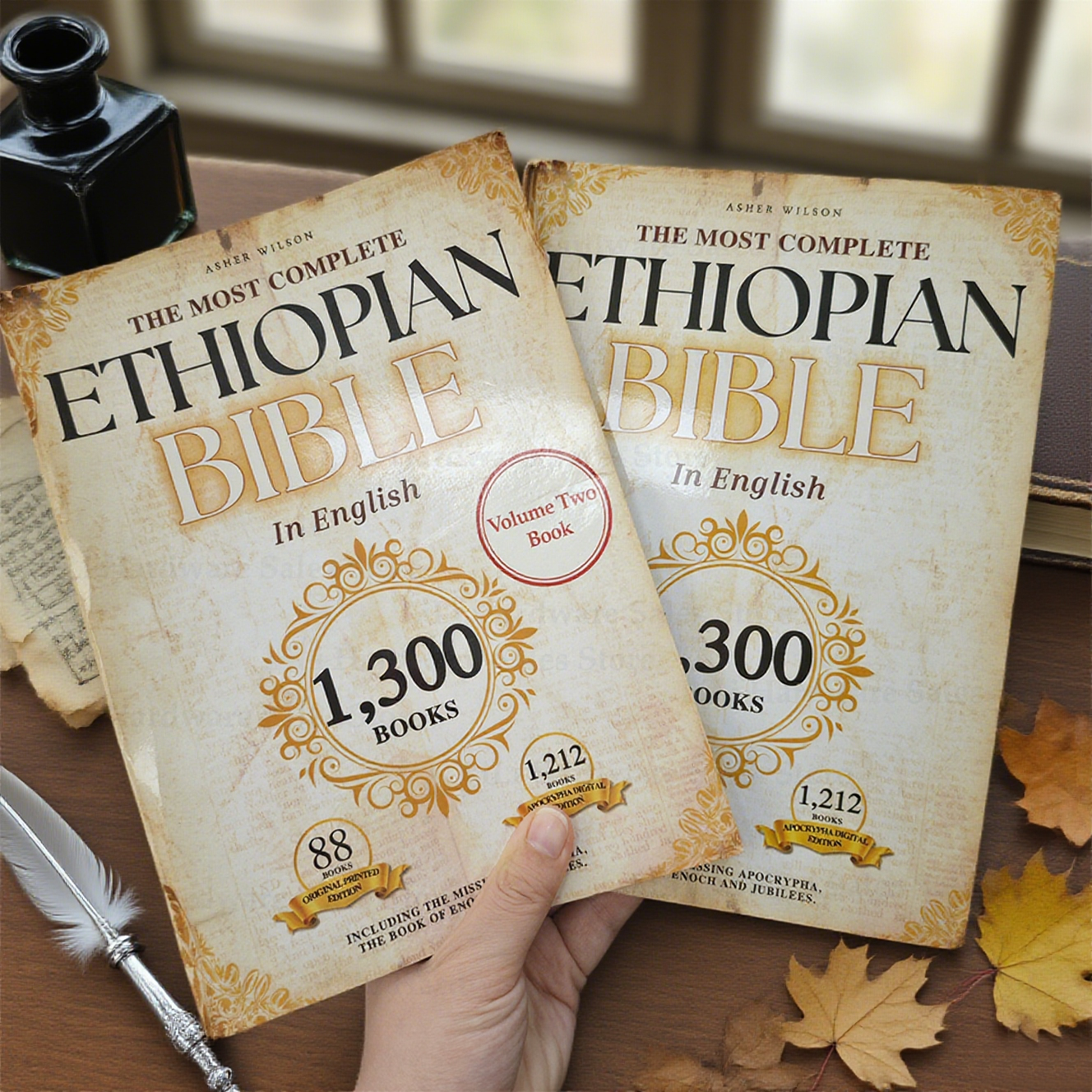 DE COMPLETE ETHIOPIAN BIBLE in het Engels 88 Scriptures: inclusief ontbrekende Apocrypha van Enoch Jubilees (verdeeld in twee delen)