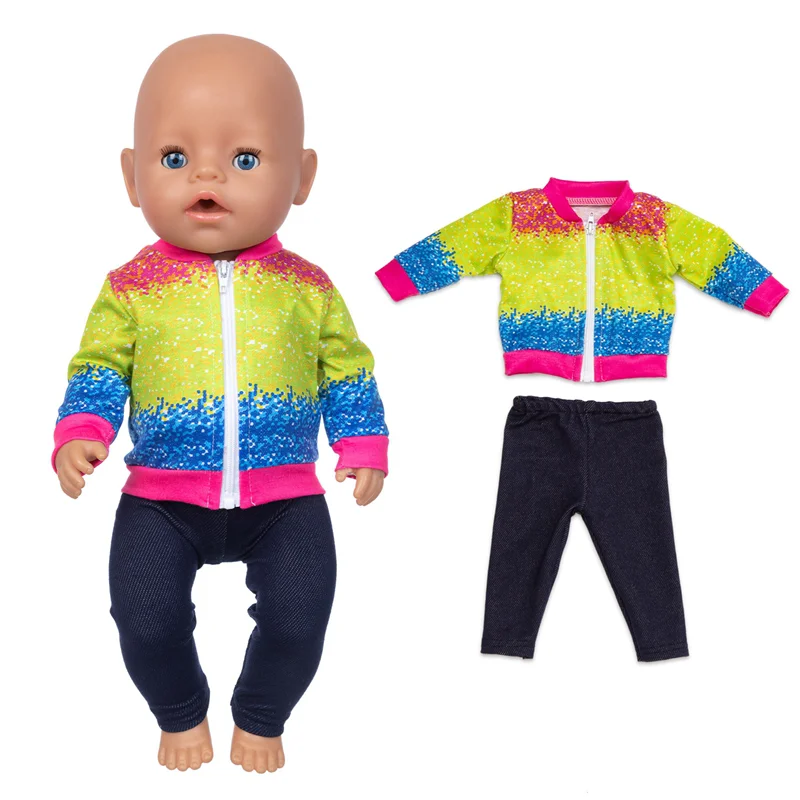Búp Bê Em Bé Mùa Đông CoatPink Váy 18 Inch Bồ Quần Áo Áo Khoác Trẻ Em Quà Giáng Tặng Đồ Chơi Mặc