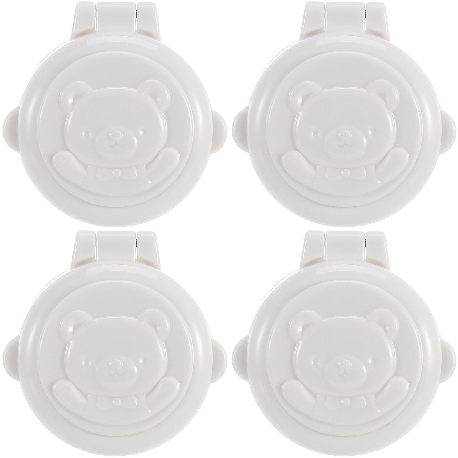 4 Stück Schutzkappe Waschmaschine Kinder sicherer Geräte knopf Sicherheits schloss Trockner Baby Sicherheits schutzhülle