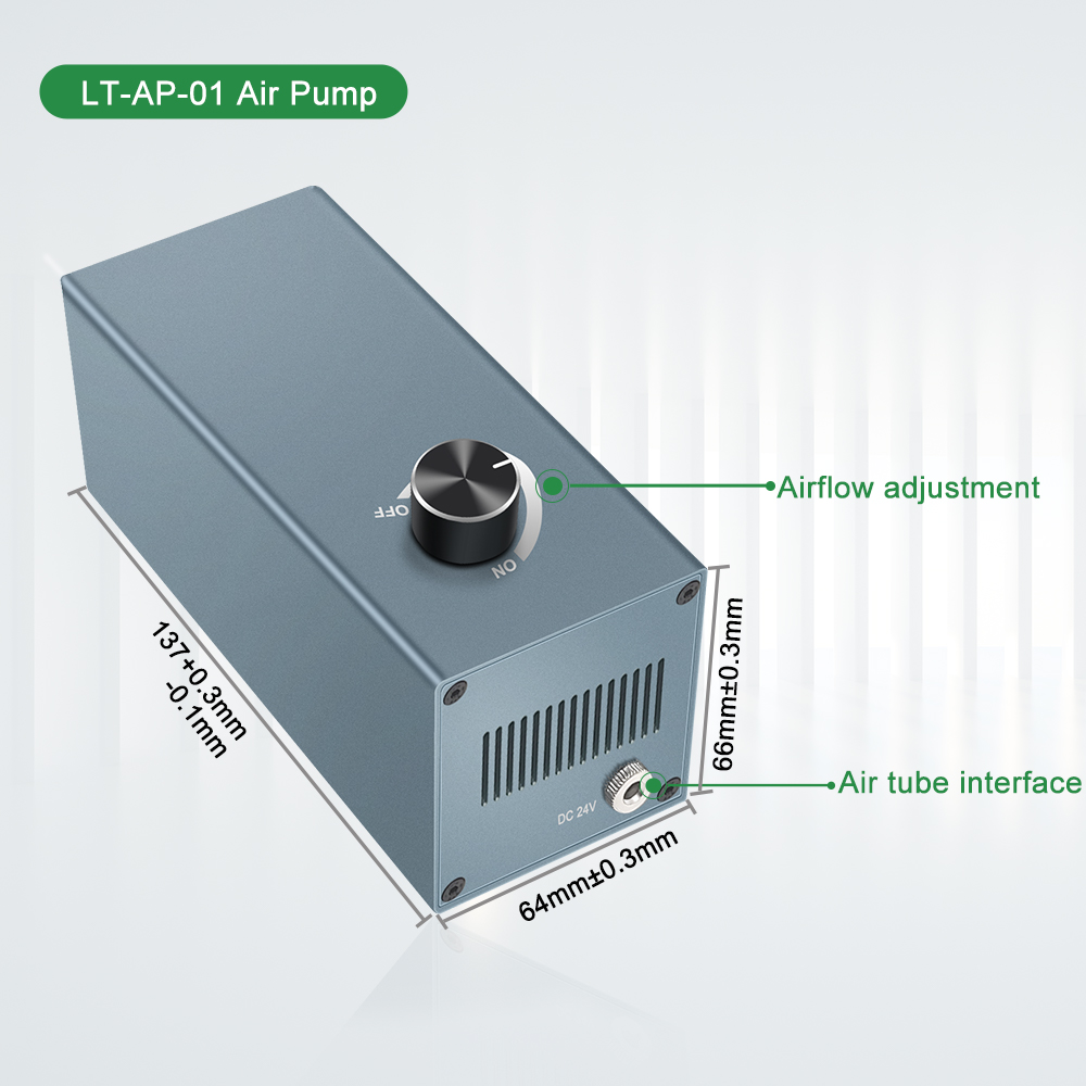 LASER TREE Laser Air Assist Compressor 15L/Min Air Pump for Remove Smoke and Dust for Laser Engraver Cutter Machine