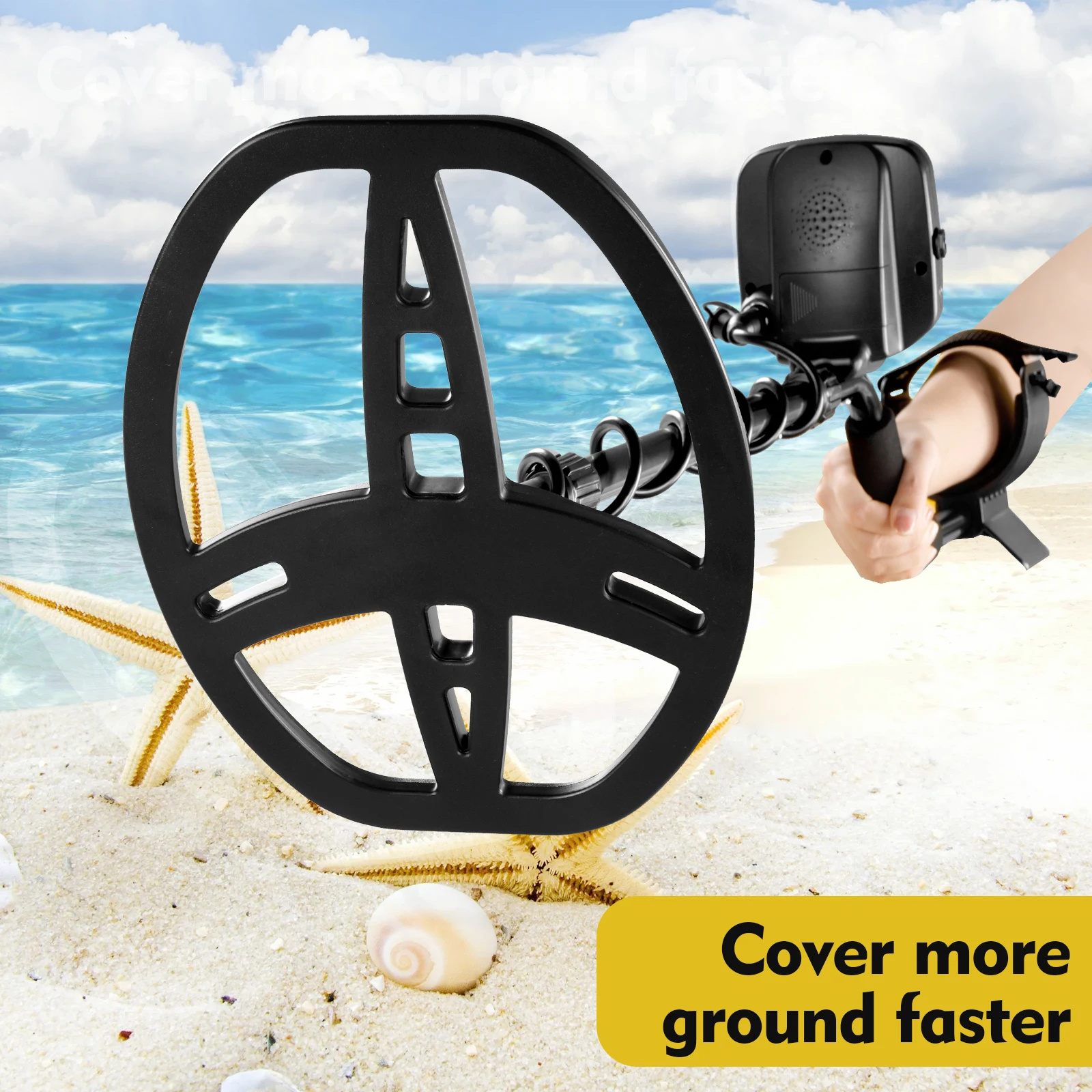 Display Digital LCD Detector De Metais, Profissional Underground Metal Finder, Gold Prospector, Treasure Hunter, TX-850