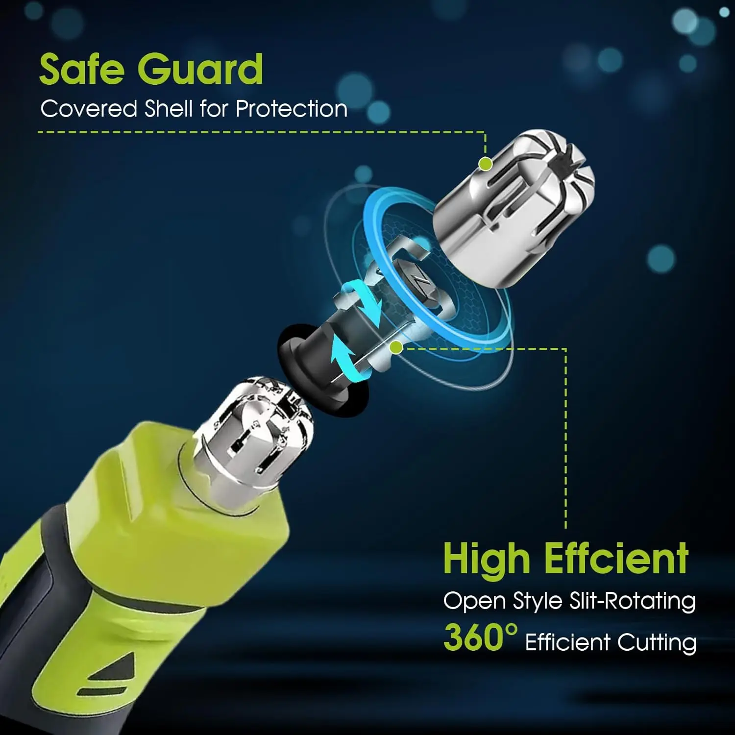 Brangdy Nose Hair Trimmer lame di ricambio per Philips One Blade QP2520 QP2630 QP6510 QP6520 QP6530 rasoio elettrico ibrido