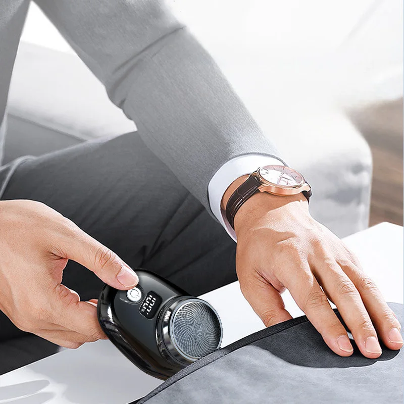 Электробритва с цифровым дисплеем и функцией быстрой зарядки