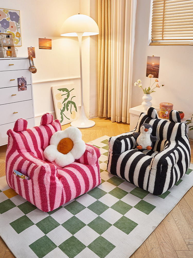 Children's sofa reading corner kids couch baby cute lazy small sofa seat infant