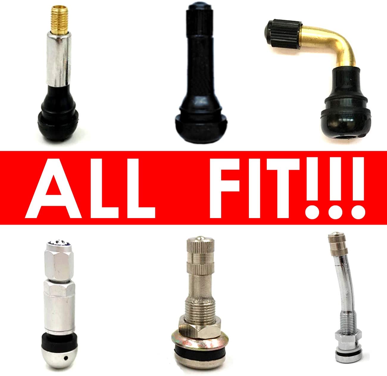 Alumínio Alloy Car Wheel Tire Valve Caps, pneu Rim Stem Covers, Airdust, impermeável, automóveis, motocicletas, caminhões, bicicleta, 5 pcs, 10pcs