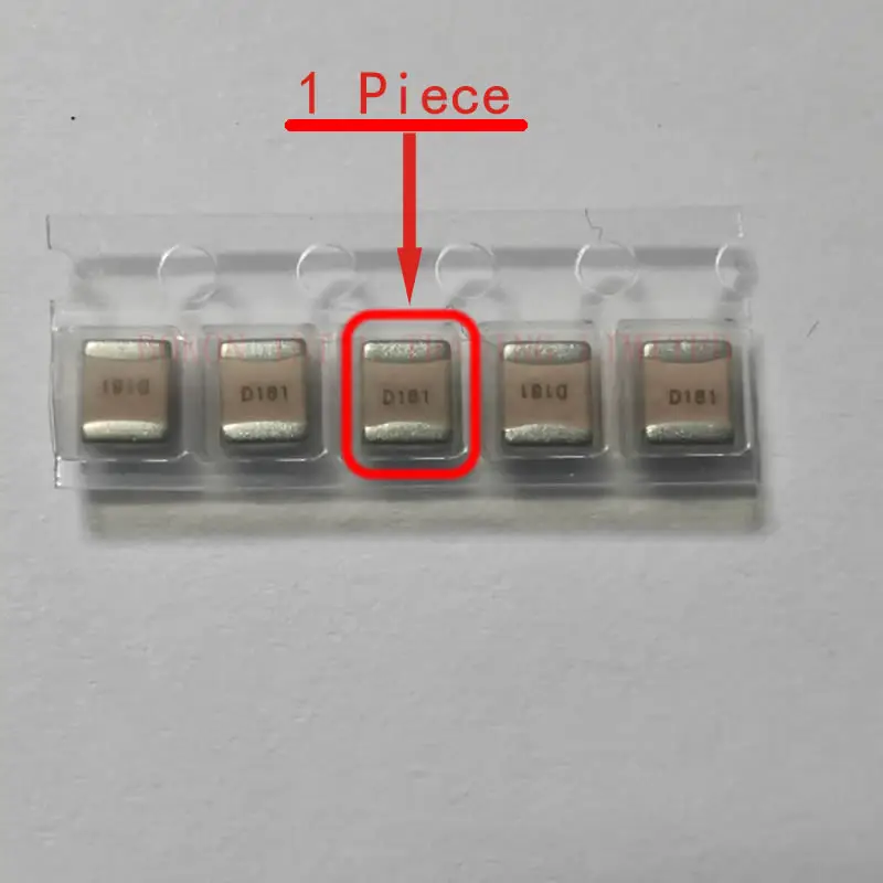 Condensadores de microondas de cerámica de 180pF, 300V, RF, tamaño 1111, alto Q, bajo ESR, ESL, ruido, a181J, D181, porcelana, P90, multicapa