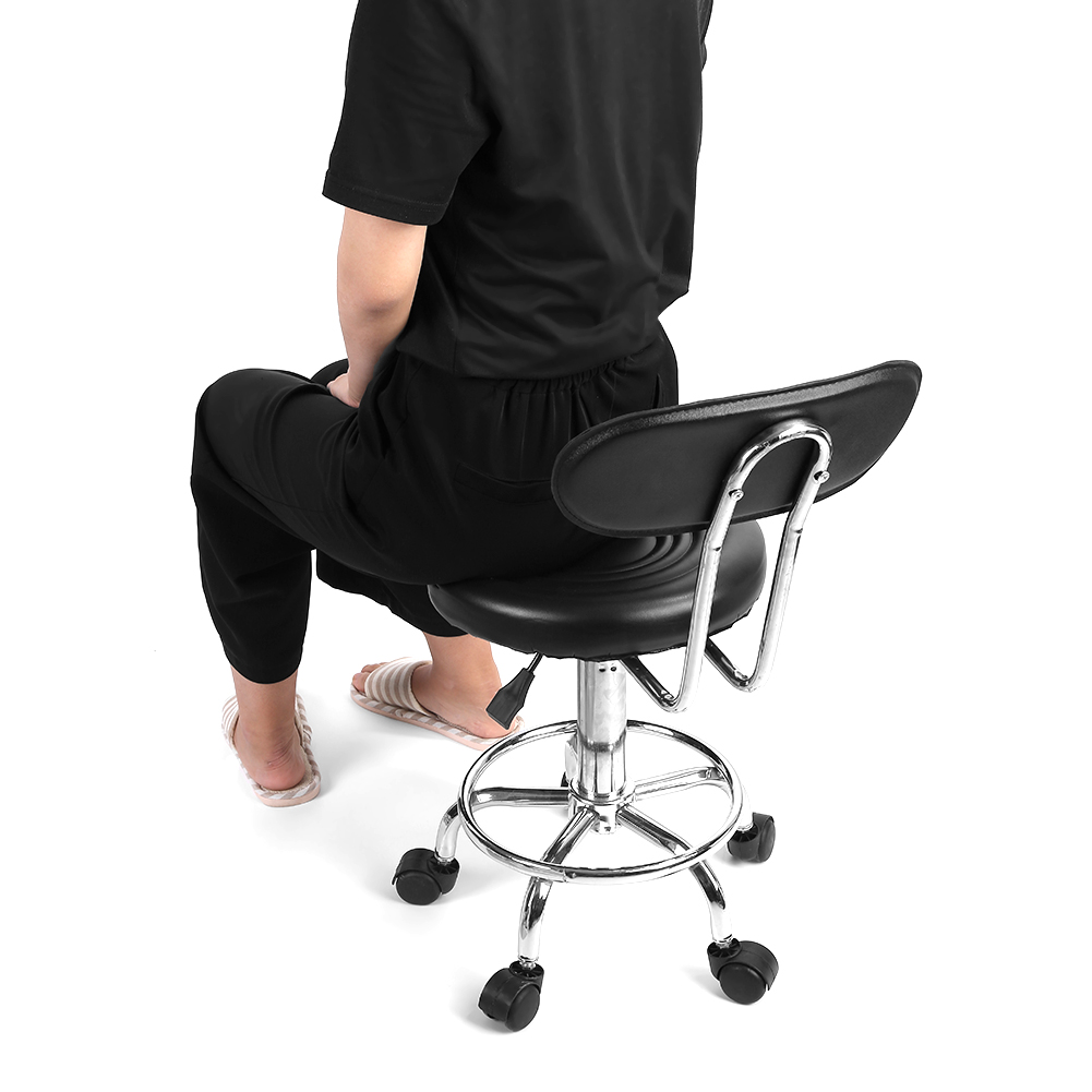 Beauty Stool Bar Chair Adjustable Salon Hairdressing Styling Chair Barber Massage Beauty Tattoo Studio Adjustable & Rotatable