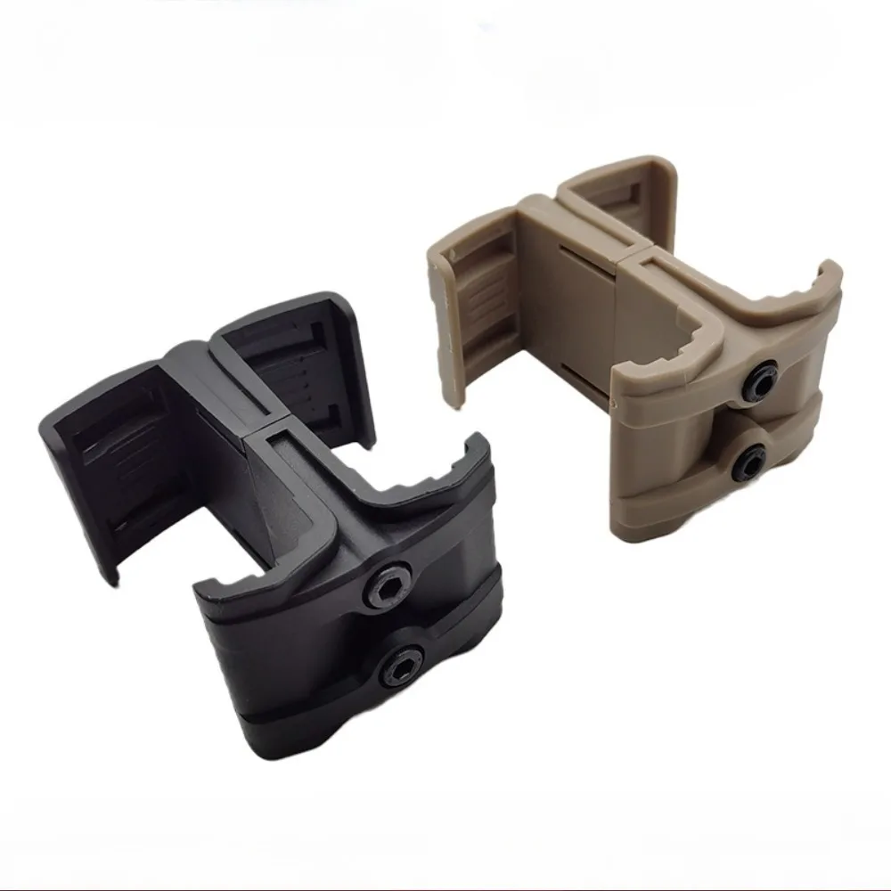 Tactische Universele Rifle Gun Mag Parallelle Connector voor M4 AR-15 Dubbele Tijdschrift Koppeling Connector Clip Jacht Accessoires