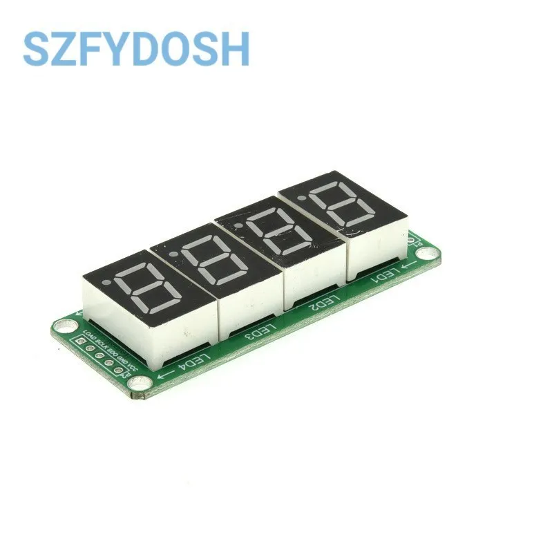 Unidade estática 2 3 4 segmentos Tubo Digital Display LED Módulo 2 Digital 74HC595 tubo 100% novo original